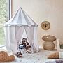 Lion miniature wall hanging made of wool 3