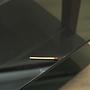Glass table, Italian Design, 70s, Production: Italy 7