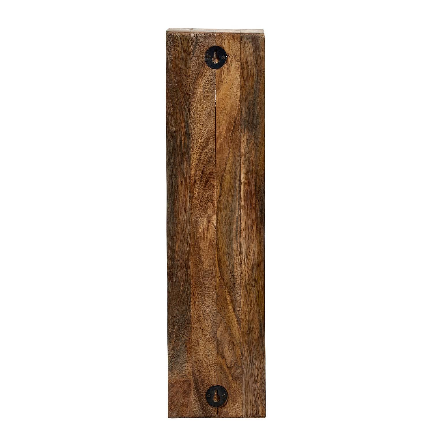 Wine rack MANGO DAYS I Mango wood Brown 2