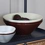Yuka Ciotola Grande Ceramica Marrone 2