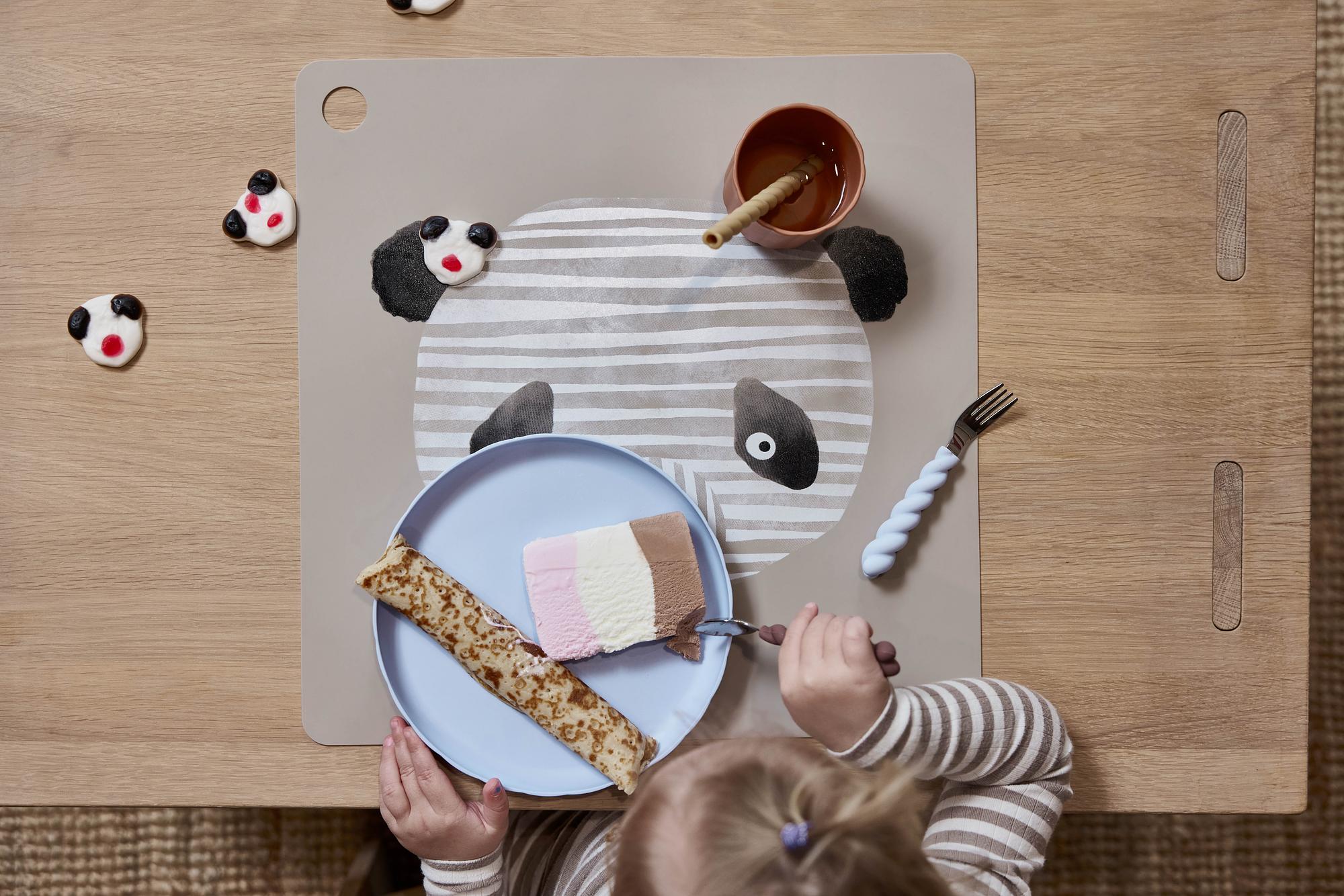 Lun Lun Placemat Silicone Beige 1
