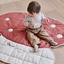 Mushroom Blanket Organic Cotton Multicolored 2