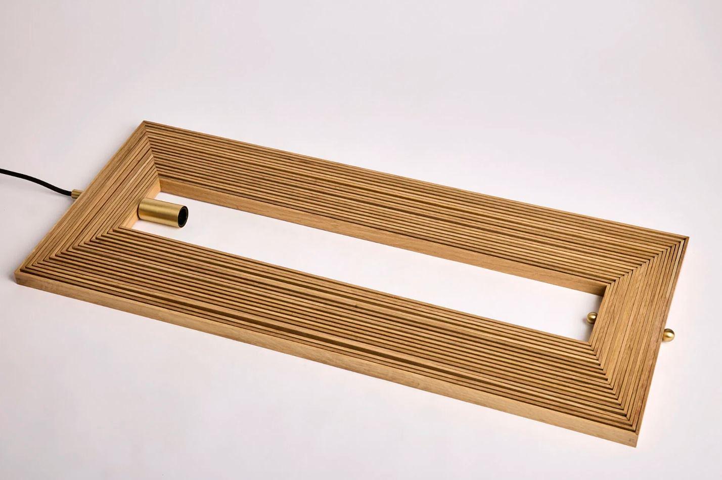 Frames Pendant Lamp Light Oak 3