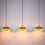 SINGAPUR Pendant light Green 3-lamp 0