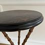 Three-legged side table wood 37cm 3