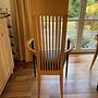6x Dining chair wood 3