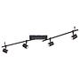 Ceiling light Barik Iron, Aluminum / Polycarbonate 5-flame Number of flames: 5 1