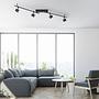 Ceiling light Barik Iron, Aluminum / Polycarbonate 5-flame Number of flames: 5 2