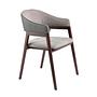 Armchair Faux Leather Grey 0