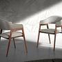 Armchair Faux Leather Grey 2