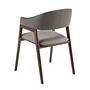 Armchair Faux Leather Grey 6