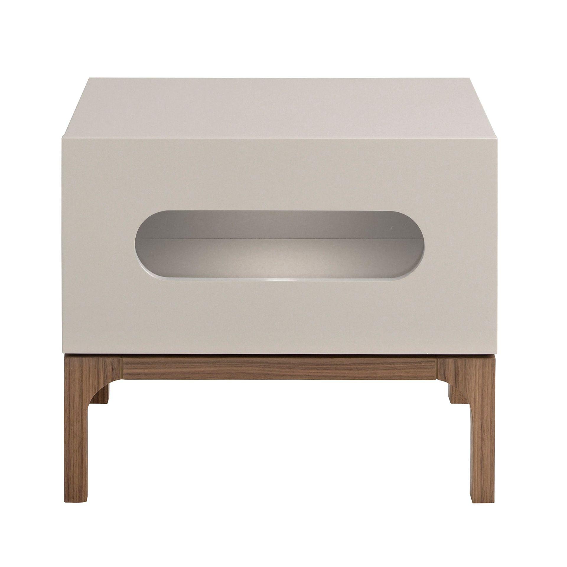 Nightstand Walnut Gray 7