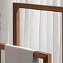 Bedside table Pine brown 4