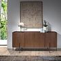 Tischleuchte Stahl Glas Gold 3