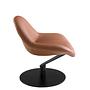 Swiveling armchairFaux leatherBrown 6