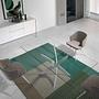Rectangular dining table
Steel glass 3