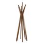Wardrobe Pine wood Brown 5