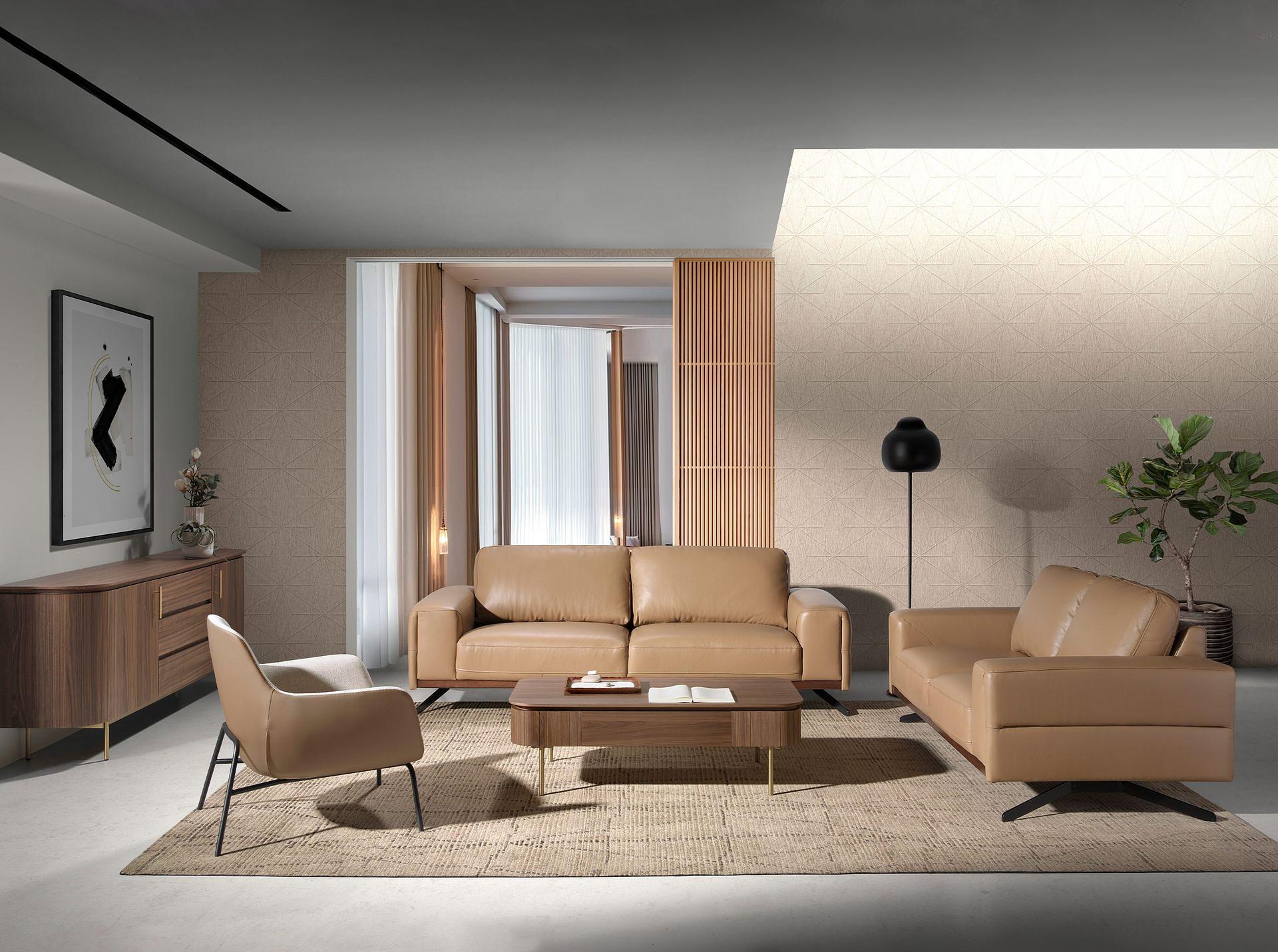 Armchair Faux Leather Cream 6