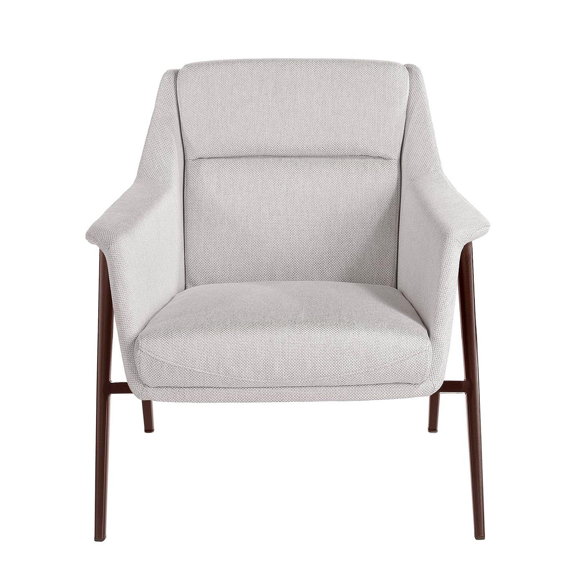Sessel Textil Weiß 1