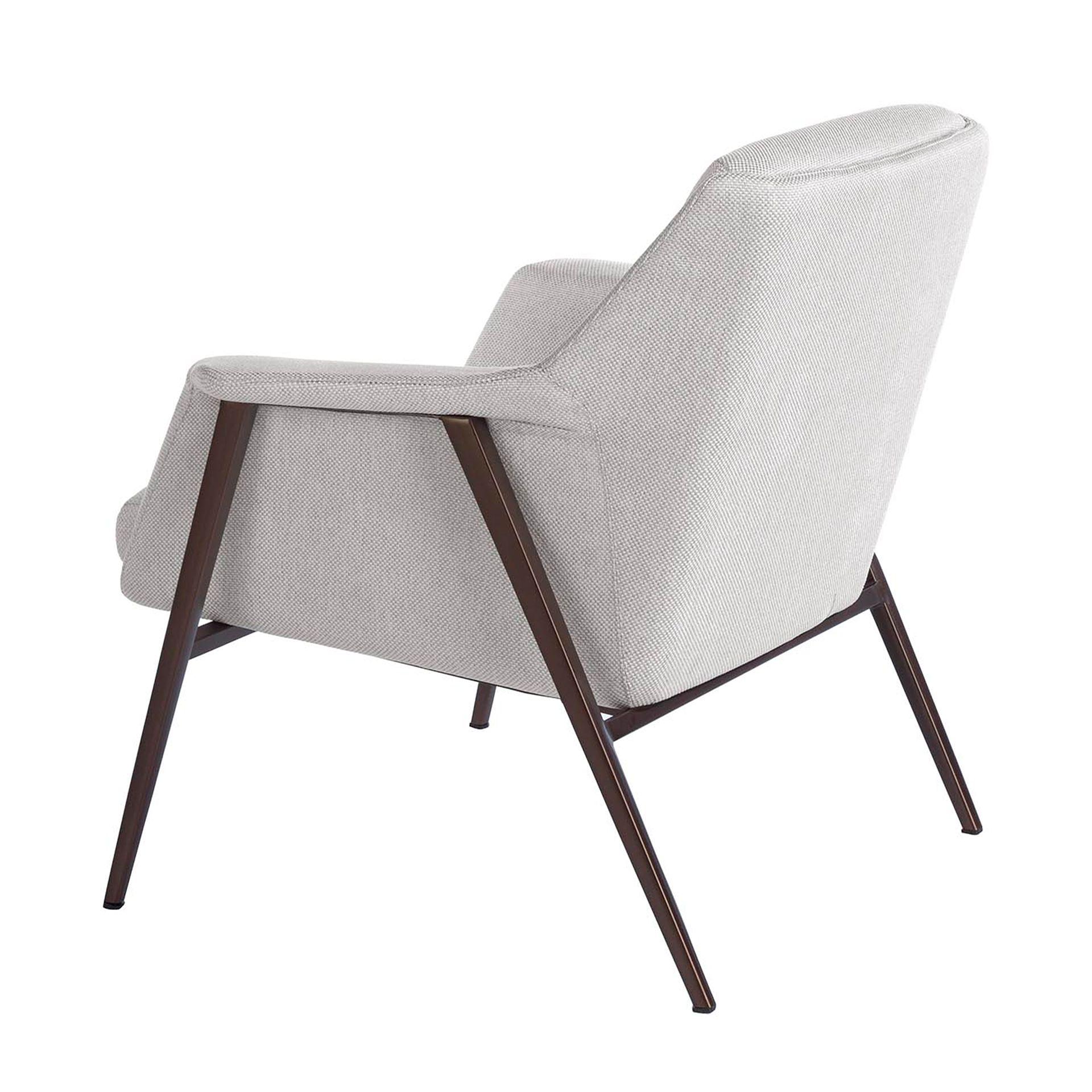 Sessel Textil Weiß 7