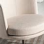 Poltrona tessuto crema 4