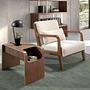 Armchair Textile White 5