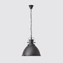 Industrial-Style Pendelleuchte Schwarz 3