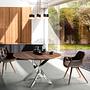 Armchair faux leather Dark Brown 3