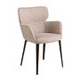 Dining chair Textile Light Brown 0