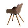Armchair faux leather Dark Brown 6