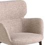Dining chair Textile Light Brown 4