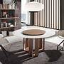 Drehbarer Stuhl Textil Beige 3