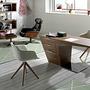 Revolving chair Textile Beige 6