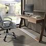Office chair faux leather gray 3