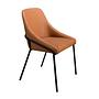 Armchair Faux Leather Orange 0