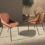 Armchair Faux Leather Orange 2