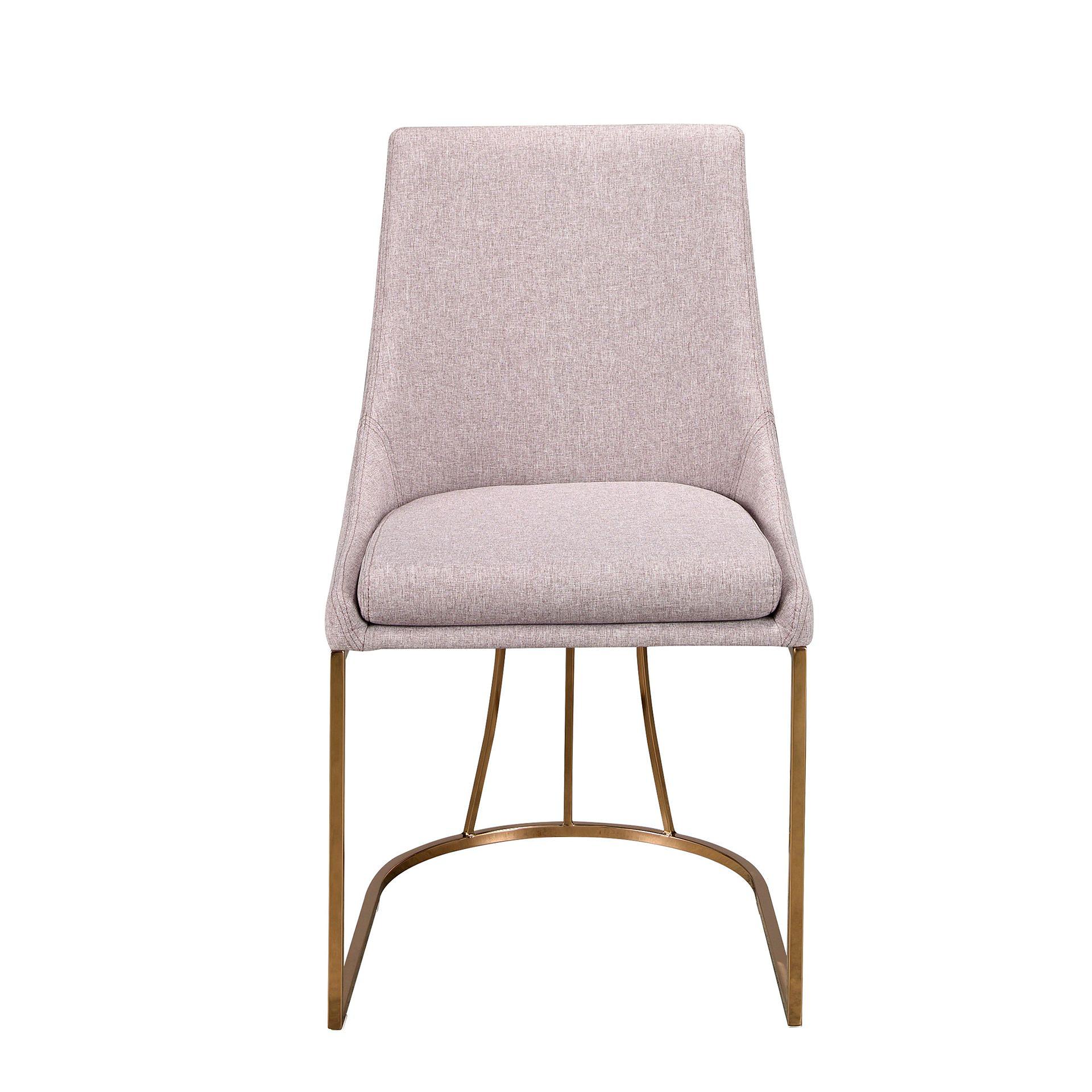 Esszimmerstuhl Textil Grau 1