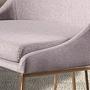 Dining chair fabric grey 4