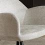 Barstuhl Textil Grau 4