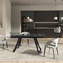 Barstuhl Textil Grau 5