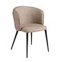 Dining chair textile beige 0