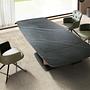 Swiveling chair faux leather green 5