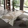 Dining chair textile light grey 7