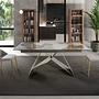 Dining chair textile light grey 3