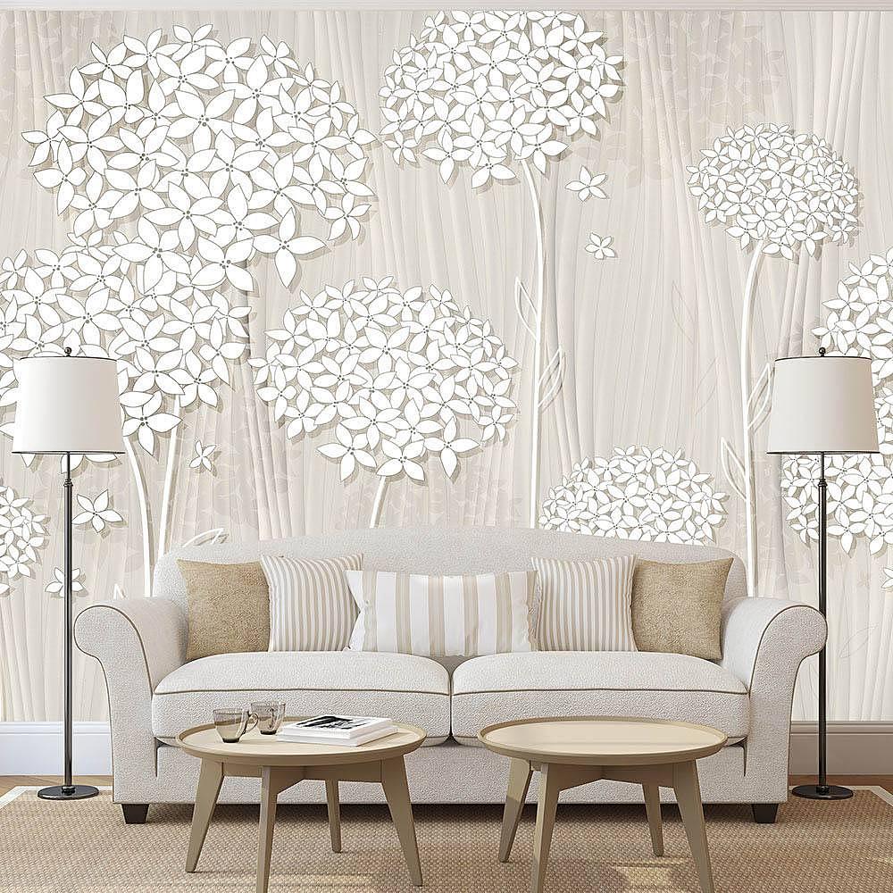 Wallpaper Creamy Daintiness Premium Non-woven Beige 2