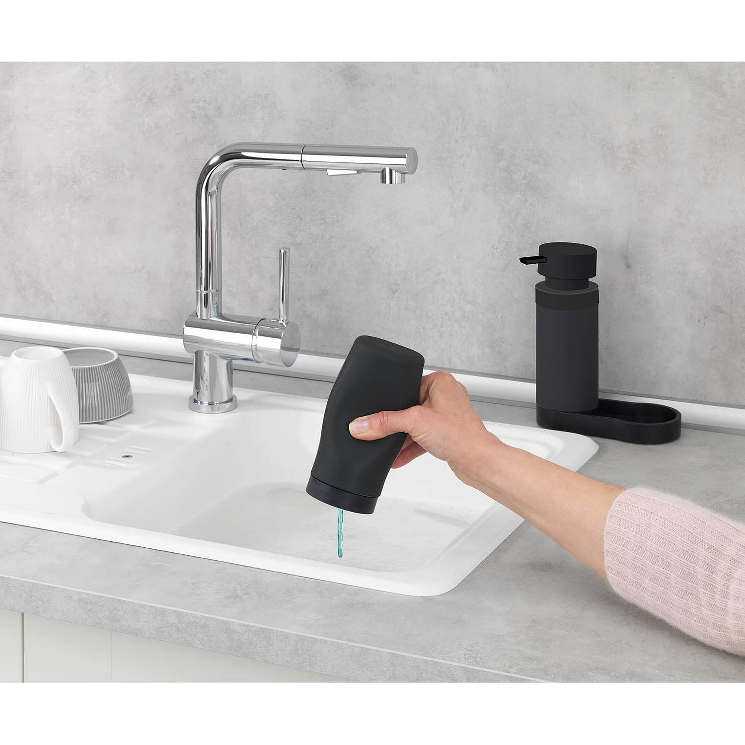 Washing Station Easy Squeeze (2-piece) Silicone Black 3