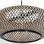 Maze lampshade Bamboo Brown 1