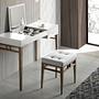 Hocker Textil Grau 2