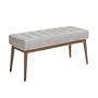 Bank Textil Grau 0