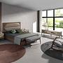 Bank Textil Grau 3